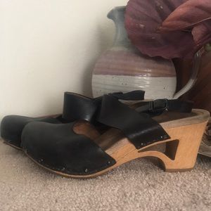 Dansko Black Leather & Wood, Malin original